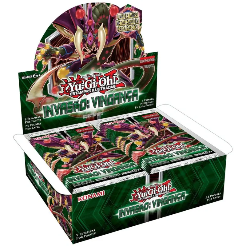 Yu-Gi-Oh! (yugioh) - Invasão: Vingança - Booster Box