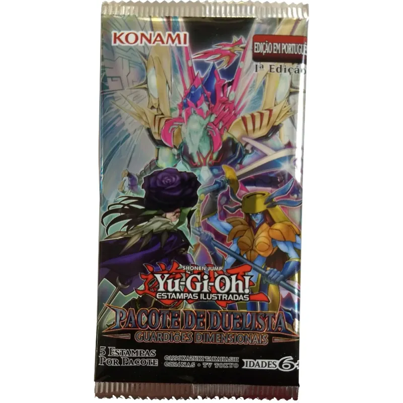 Yu-Gi-Oh! (yugioh) - Pacote de Duelista Guardiões Dimensionais - Booster