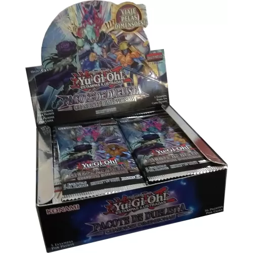 Yu-Gi-Oh! (yugioh) - Pacote de Duelista Guardiões Dimensionais - Booster Box