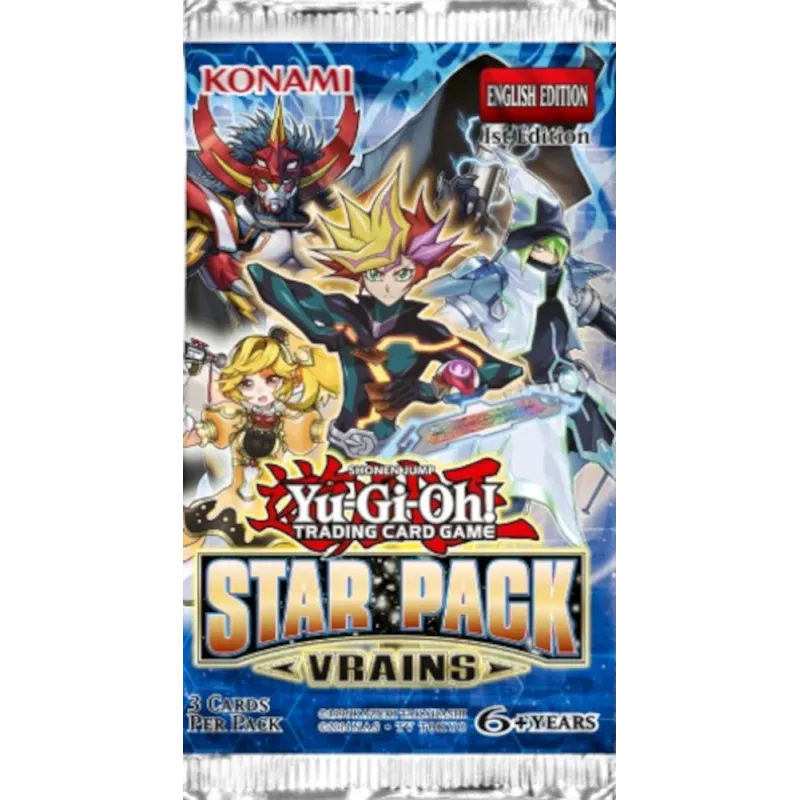 Yu-Gi-Oh! (yugioh) - Pacote Estelar Vrains - Booster