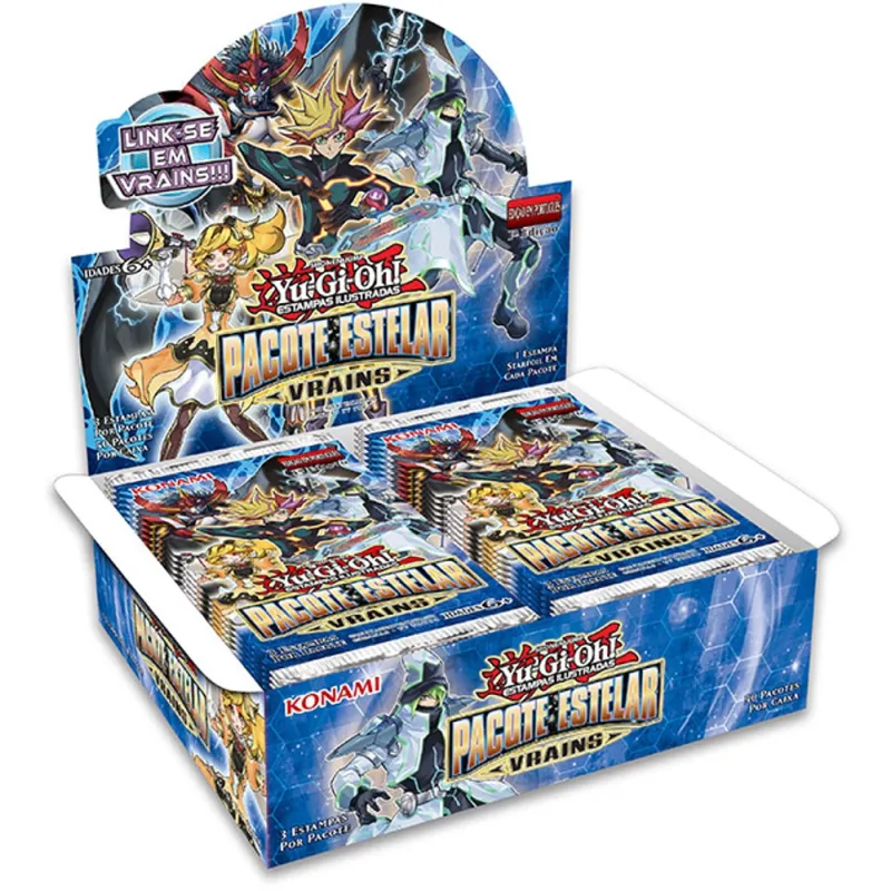 Yu-Gi-Oh! (yugioh) - Pacote Estelar Vrains - Booster Box