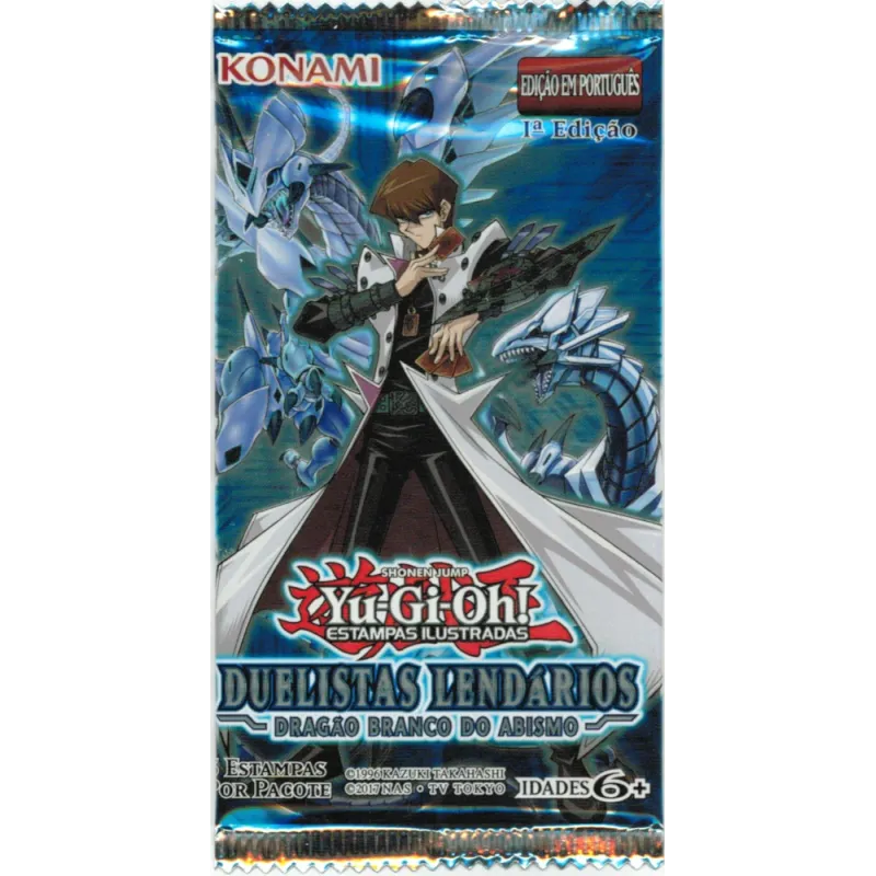 Yu-Gi-Oh! (yugioh) - Duelistas Lendários: Dragão Branco do Abismo - Booster