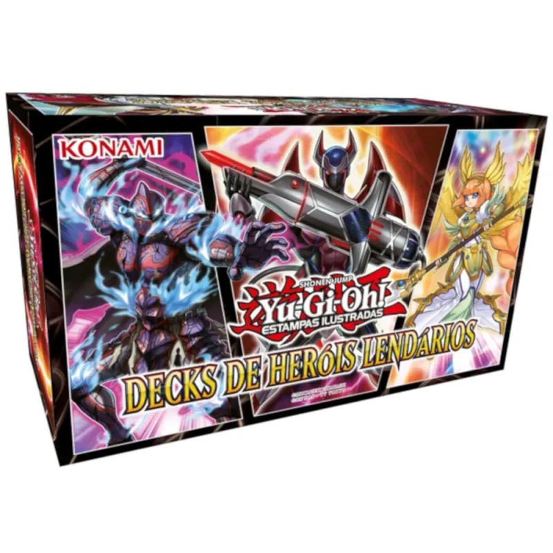 Yu-Gi-Oh! (yugioh) - Decks de Heróis Lendários