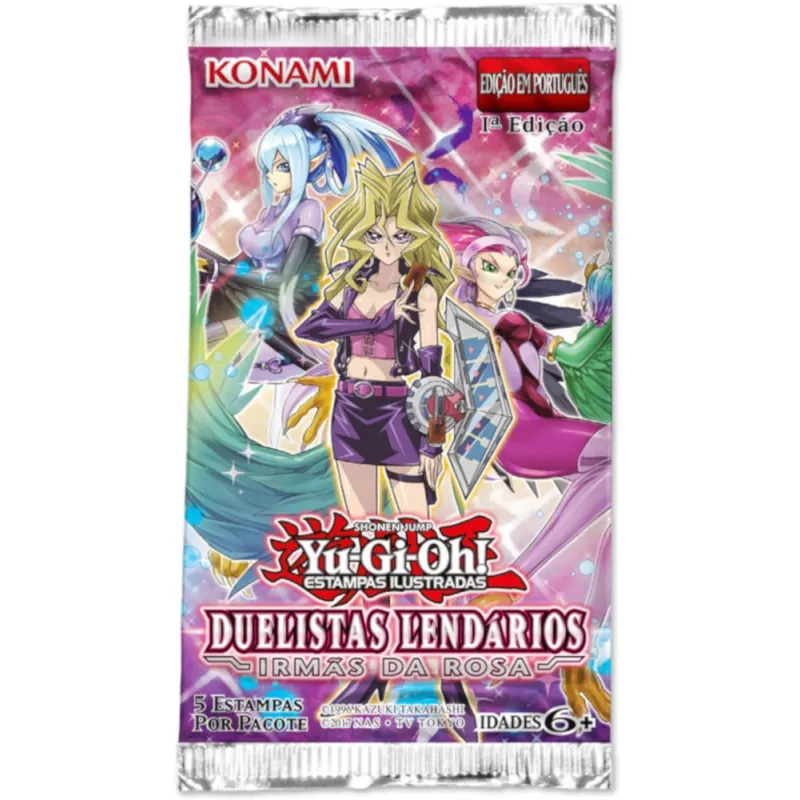 Yu-Gi-Oh! (yugioh) - Duelistas Lendários: Irmãs da Rosa - Booster