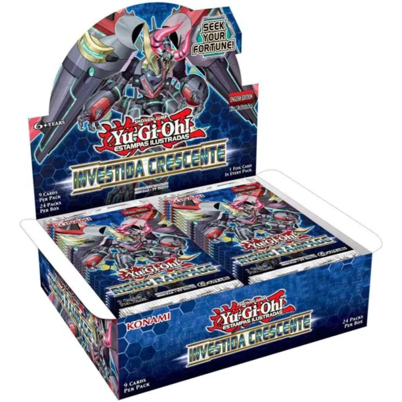 Yu-Gi-Oh! (yugioh) - Investida Crescente - Booster Box