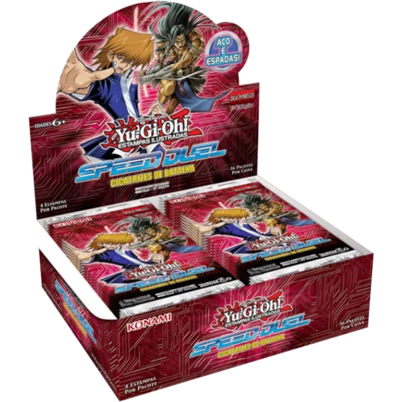 Yu-Gi-Oh! (yugioh) - Speed Duel: Cicatrizes da Batalha - Booster Box