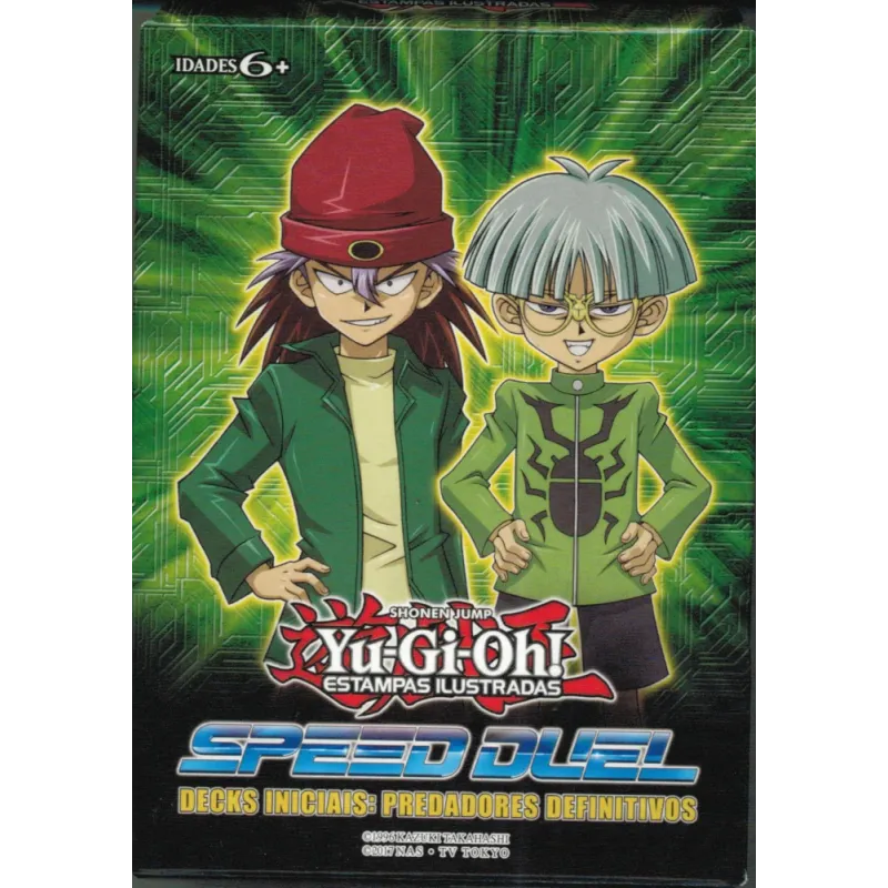 Yu-Gi-Oh! (yugioh) - Decks Iniciais de Duelo Rápido (Speed Duel) - Predadores Definitivos