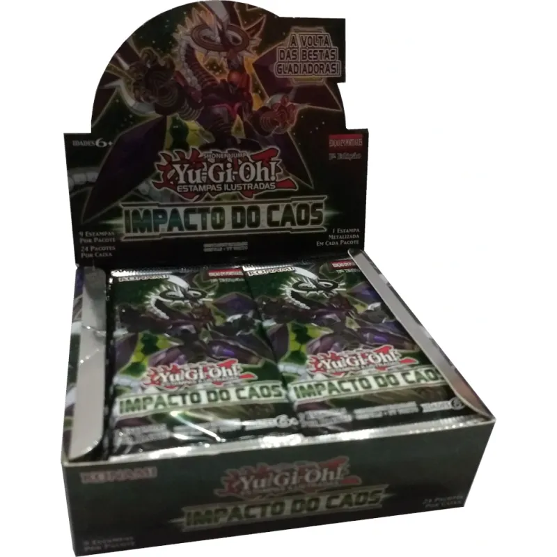 Yu-Gi-Oh! (yugioh) - Impacto do Caos - Booster Box