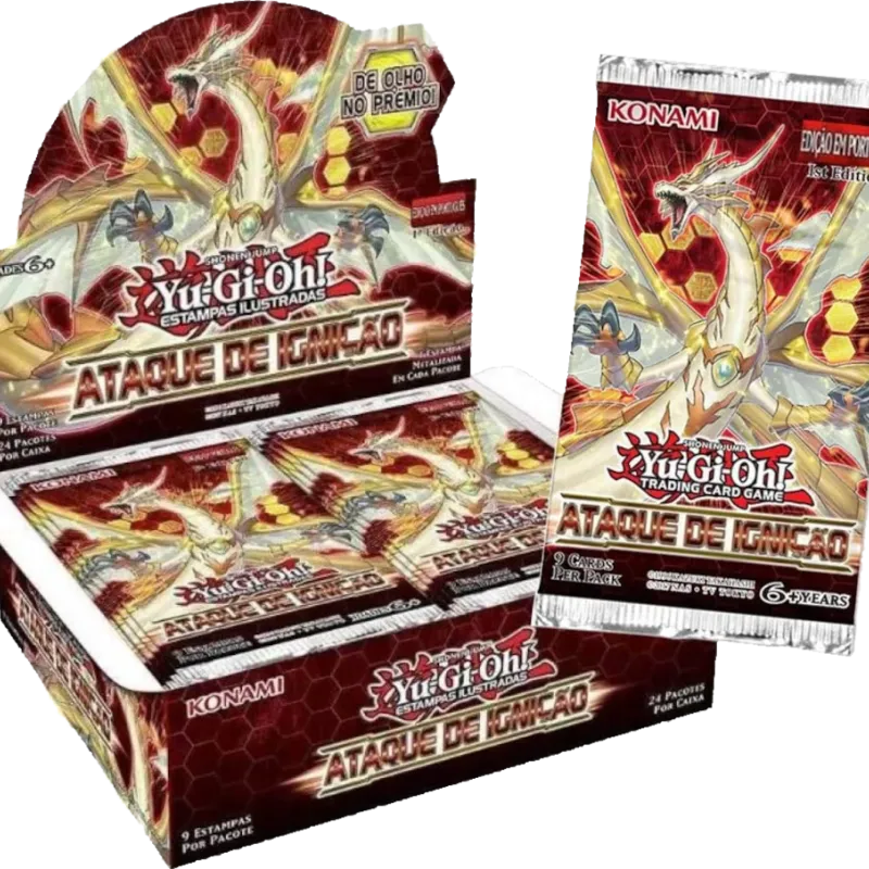 Yu-Gi-Oh! (yugioh) - Ataque de Ignição - Booster Box