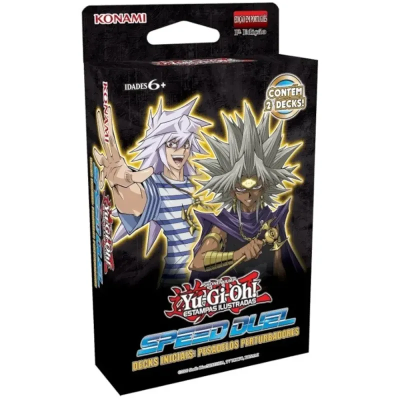 Yu-Gi-Oh! (yugioh) - Decks Iniciais de Duelo Rápido (Speed Duel) - Pesadelos Pertubadores