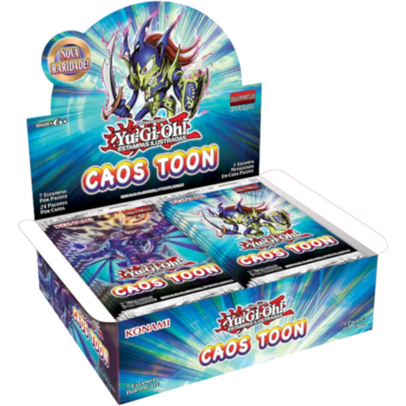 Yu-Gi-Oh! (yugioh) - Caos Toon - Booster Box