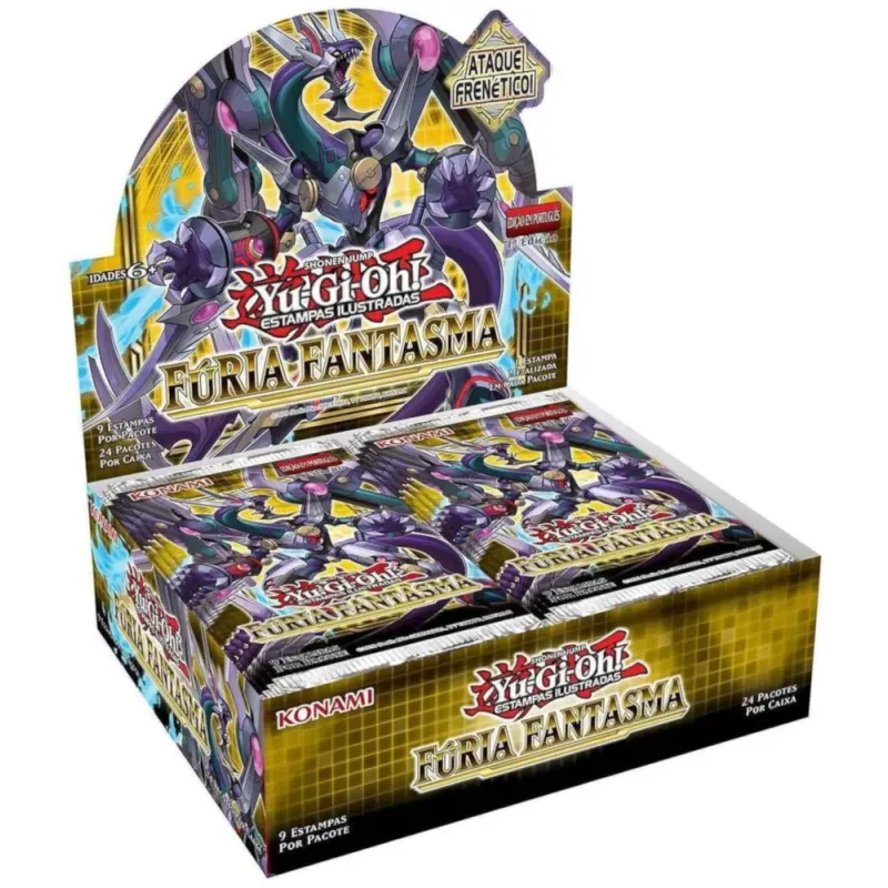 Yu-Gi-Oh! (yugioh) - Fúria Fantasma - Booster Box