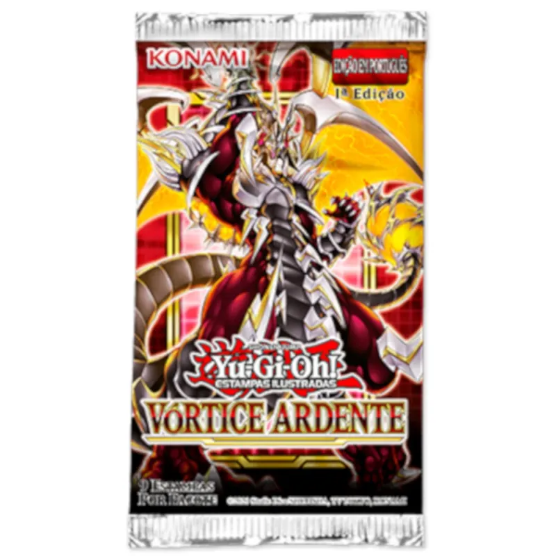 Yu-Gi-Oh! (yugioh) - Vórtice Ardente - Booster