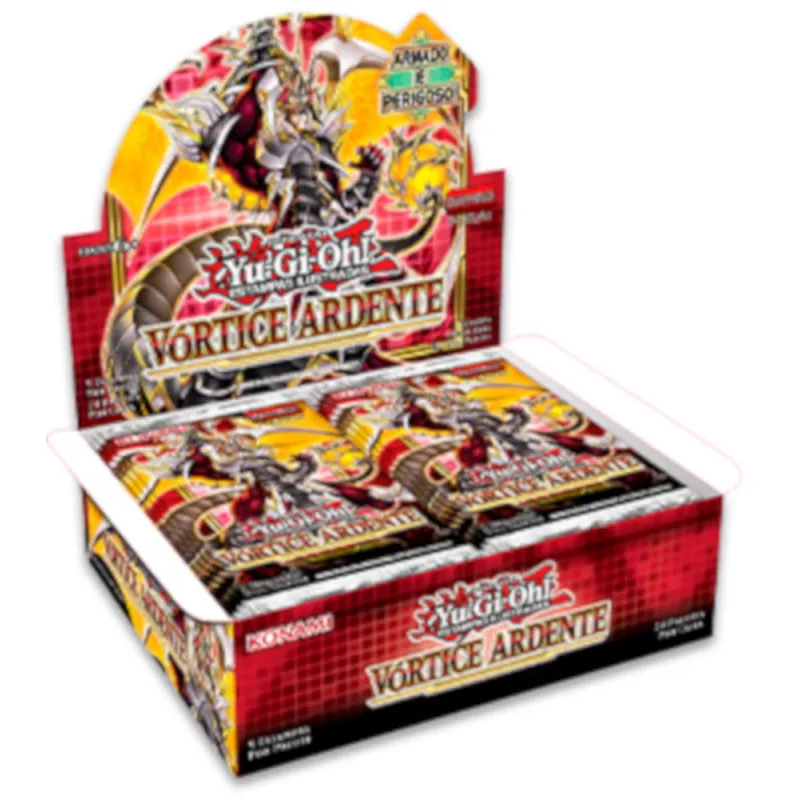 Yu-Gi-Oh! (yugioh) - Vórtice Ardente - Booster Box