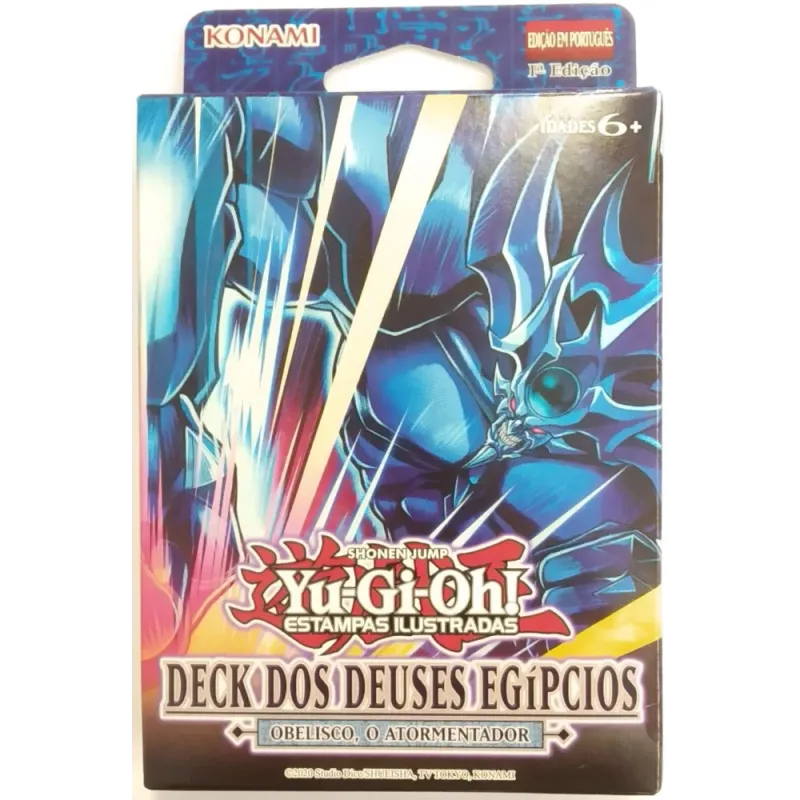 Yu-Gi-Oh! (yugioh) - Deck dos Deuses Egípcios: Obelisco, o Atormentador