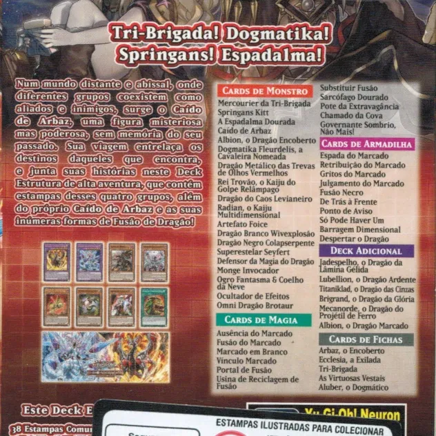 Yu-Gi-Oh! (yugioh) - Deck Estrutural - Golpe de Arbaz (Albaz Strike)