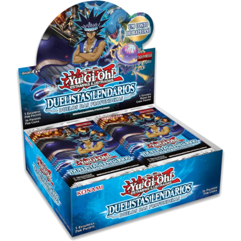 Yu-Gi-Oh! (yugioh) - Duelistas Lendários: Duelos das Profundezas - Booster Box