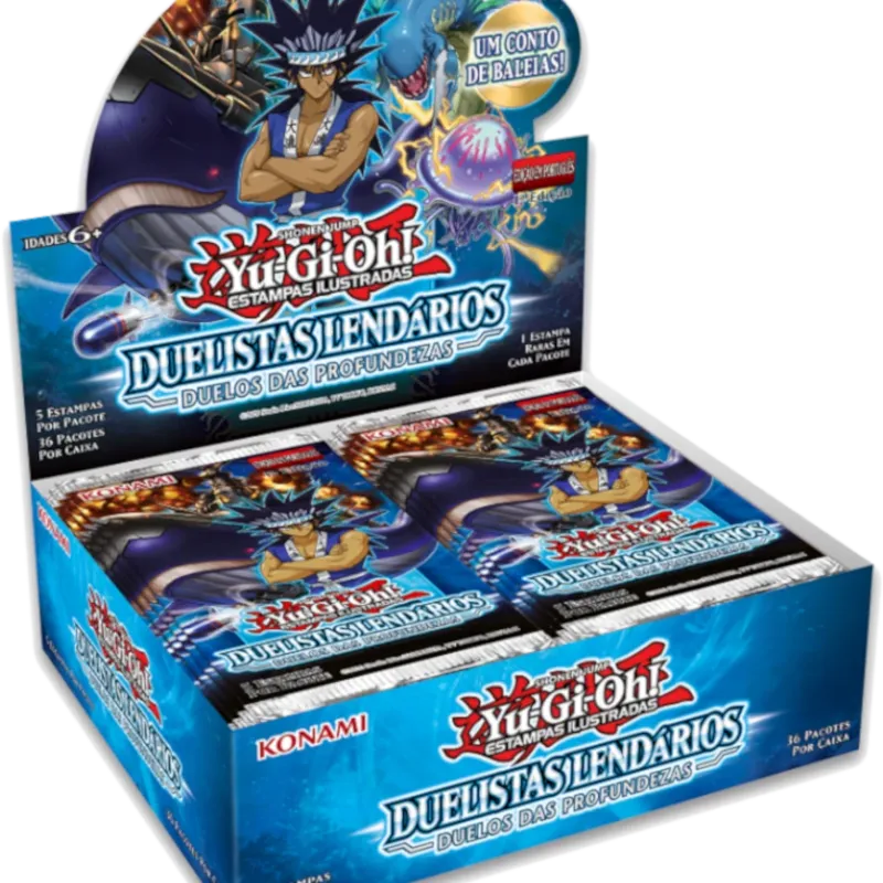 Yu-Gi-Oh! (yugioh) - Duelistas Lendários: Duelos das Profundezas - Booster Box