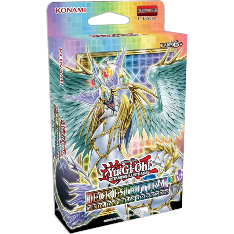 Yu-Gi-Oh! (yugioh) - Deck Estrutural - Lendas das Feras Cristalinas