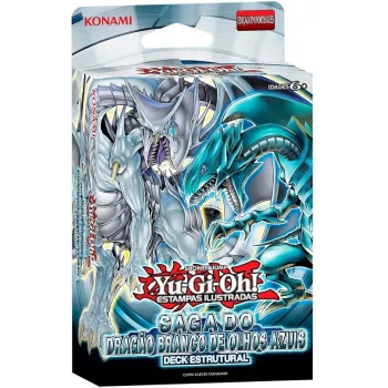 Yu-Gi-Oh! (yugioh) - Deck Estrutural - Saga do Dragão Branco de Olhos Azuis