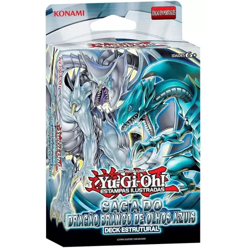 Yu-Gi-Oh! (yugioh) - Deck Estrutural - Saga do Dragão Branco de Olhos Azuis