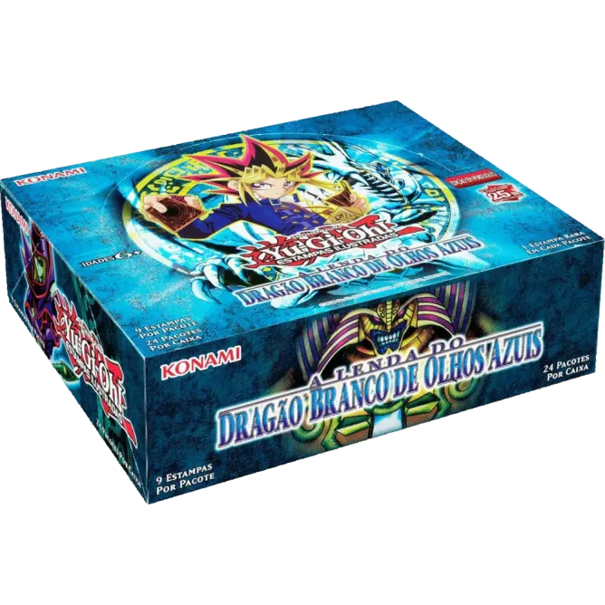 Yu-Gi-Oh! (yugioh) - A Lenda do Dragão Branco de Olhos Azuis - Booster Box