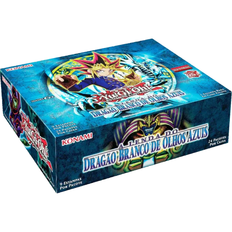 Yu-Gi-Oh! (yugioh) - A Lenda do Dragão Branco de Olhos Azuis - Booster Box