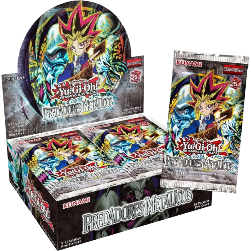 Yu-Gi-Oh! (yugioh) - Predadores Metálicos - Booster Box