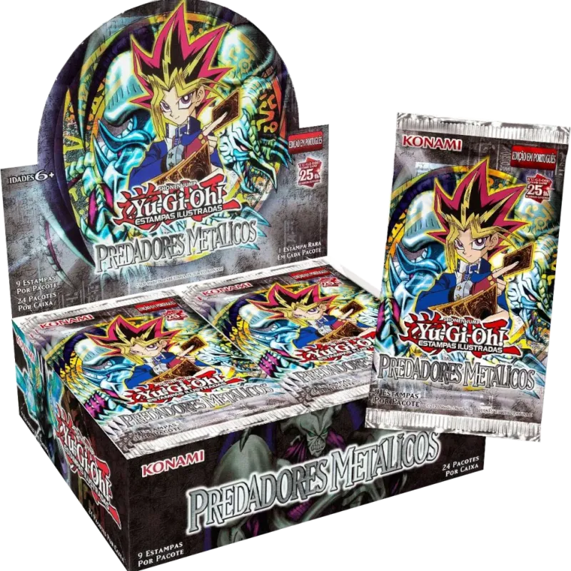 Yu-Gi-Oh! (yugioh) - Predadores Metálicos - Booster