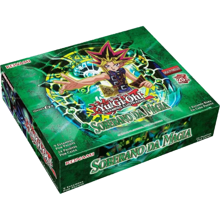 Yu-Gi-Oh! (yugioh) - Soberano da Magia - Booster