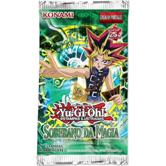 Yu-Gi-Oh! (yugioh) - Soberano da Magia - Booster