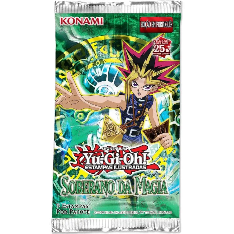 Yu-Gi-Oh! (yugioh) - Soberano da Magia - Booster