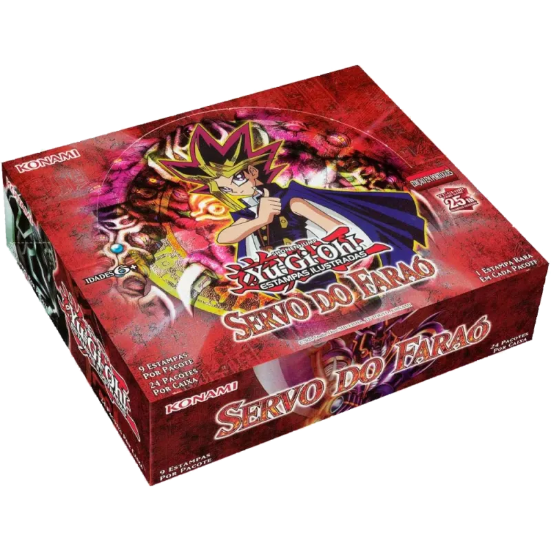 Yu-Gi-Oh! (yugioh) - Servo do Faraó - Booster Box