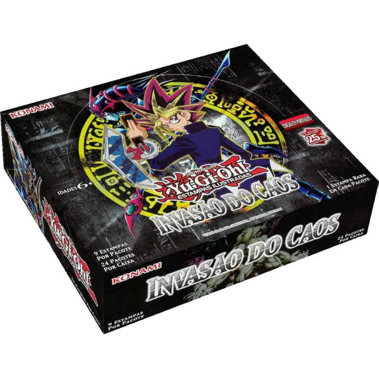 Yu-Gi-Oh! (yugioh) - Invasão do Caos - Booster Box