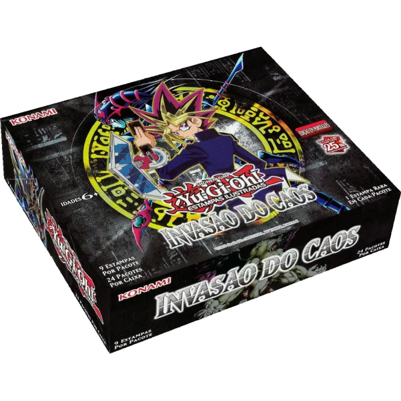 Yu-Gi-Oh! (yugioh) - Invasão do Caos - Booster Box