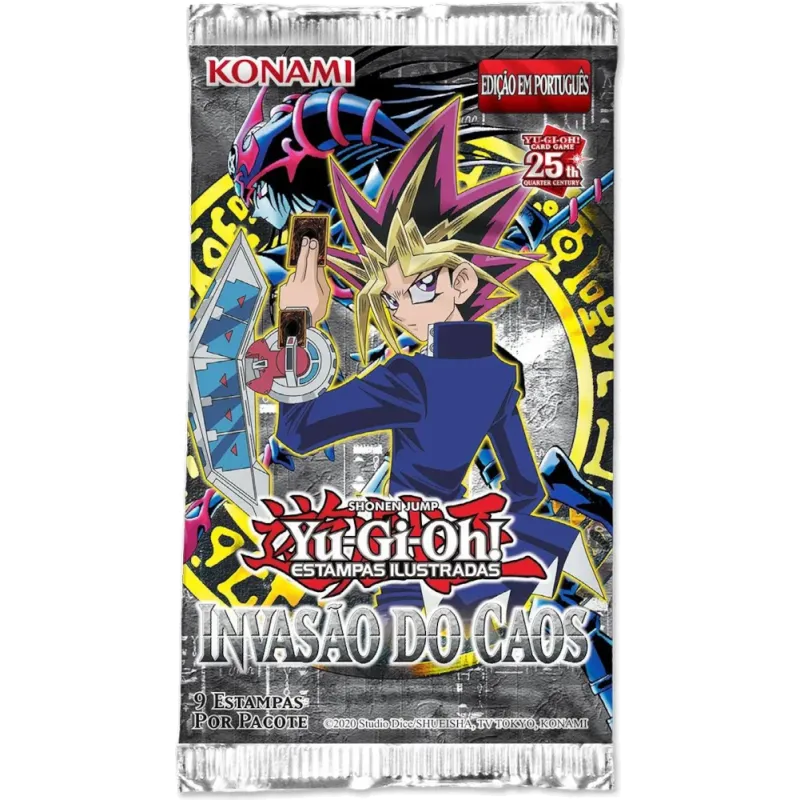 Yu-Gi-Oh! (yugioh) - Invasão do Caos - Booster