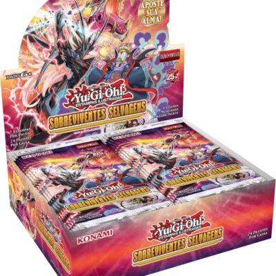Yu-Gi-Oh! (yugioh) - Sobreviventes Selvagens - Booster Box