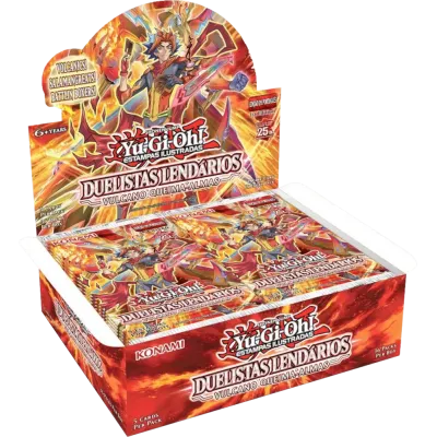 Yu-Gi-Oh! (yugioh) - Duelistas Lendários: Vulcano Queima-almas - Booster Box