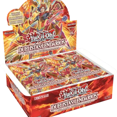 Yu-Gi-Oh! (yugioh) - Duelistas Lendários: Vulcano Queima-almas - Booster Box Yu-Gi-Oh! (yugioh) - Duelistas Lendários: Vulcano Queima-almas - Booster Box