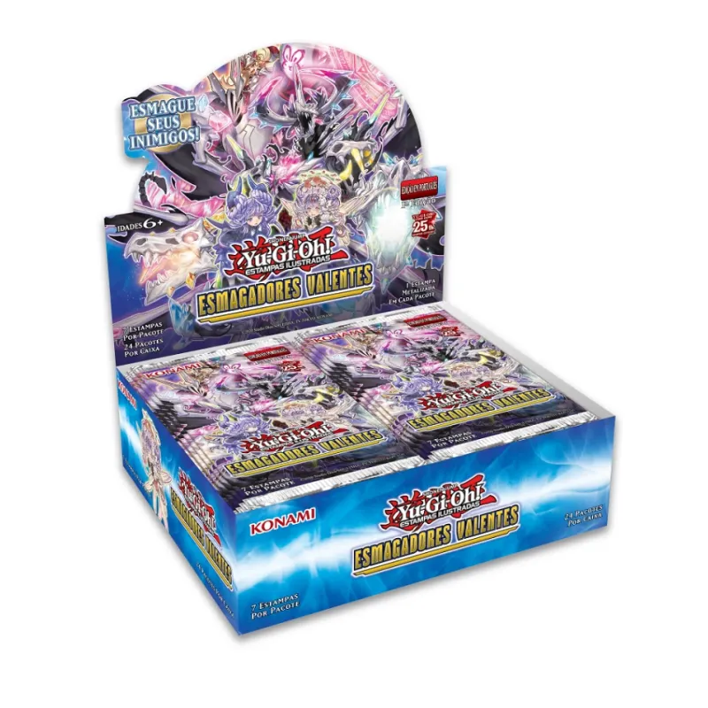 Yu-Gi-Oh! (yugioh) - Esmagadores Valentes - Booster Box