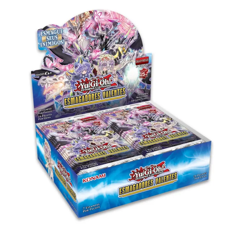 Yu-Gi-Oh! (yugioh) - Esmagadores Valentes - Booster Box
