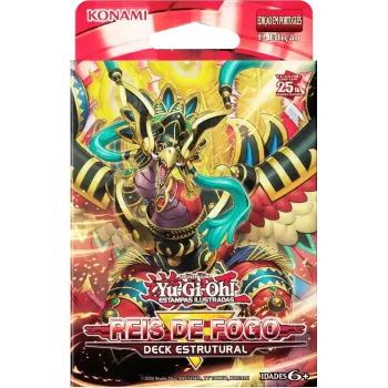 Yu-Gi-Oh! (yugioh) - Deck Estrutural - Reis de Fogo
