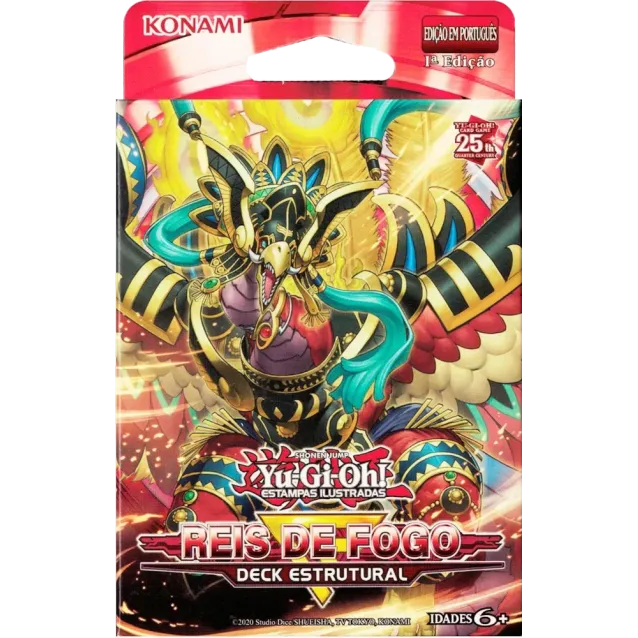 Yu-Gi-Oh! (yugioh) - Deck Estrutural - Reis de Fogo