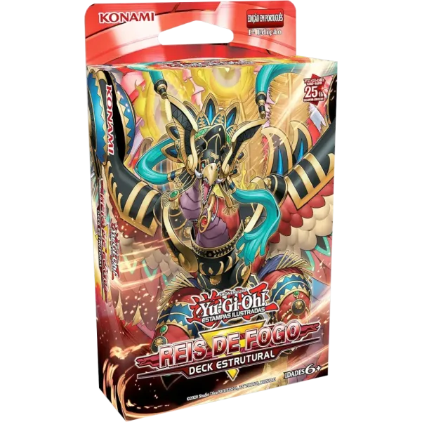 Yu-Gi-Oh! (yugioh) - Deck Estrutural - Reis de Fogo