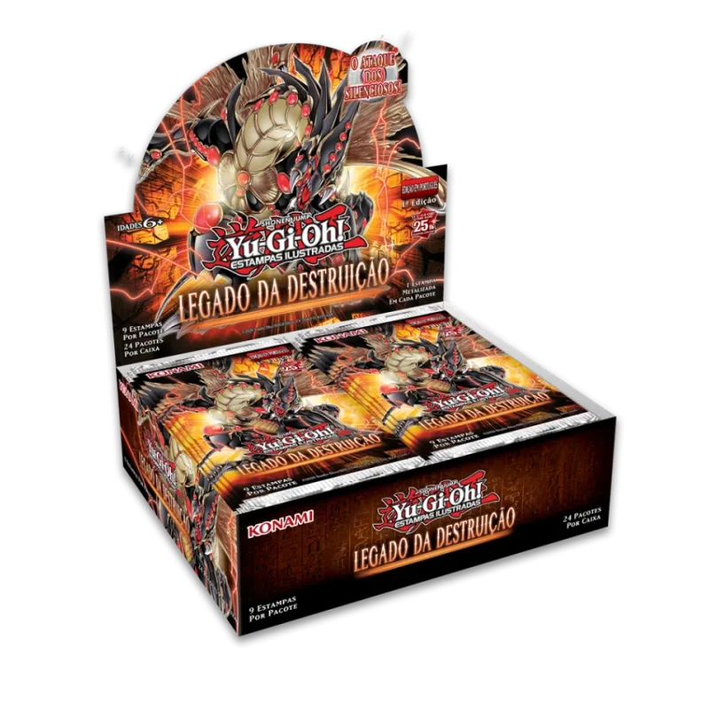 Yu-Gi-Oh! (yugioh) - Legado da Destruição - Booster Box Yu-Gi-Oh! (yugioh) - Legado da Destruição - Booster Box