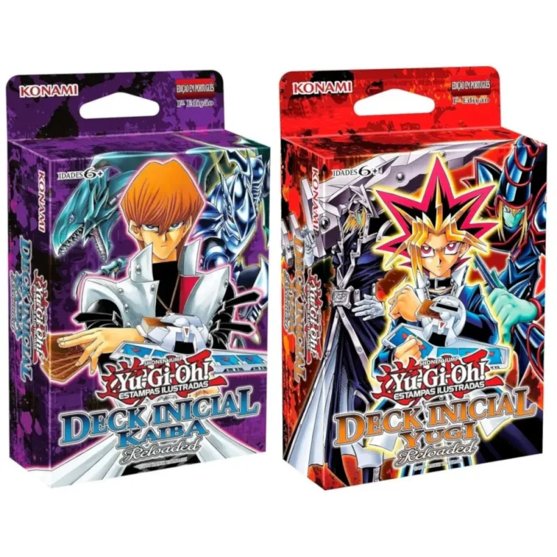 Yu-Gi-Oh! (yugioh) - Kit de Deck Inicial - Kaiba e Yugi Reloaded