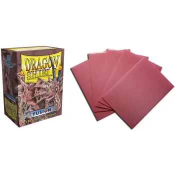 Protetor de Cartas 66mm x 91mm (Padrão) Fucsia c/ 100 - Dragon Shield
