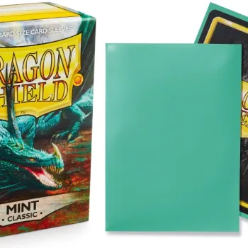 Protetor de Cartas 66mm x 91mm (Padrão) Menta c/ 100 - Dragon Shield