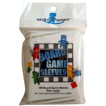 Protetor de Cartas 59mm x 92mm (Padrão Euro) c/ 100 - Arcane Tinmen
