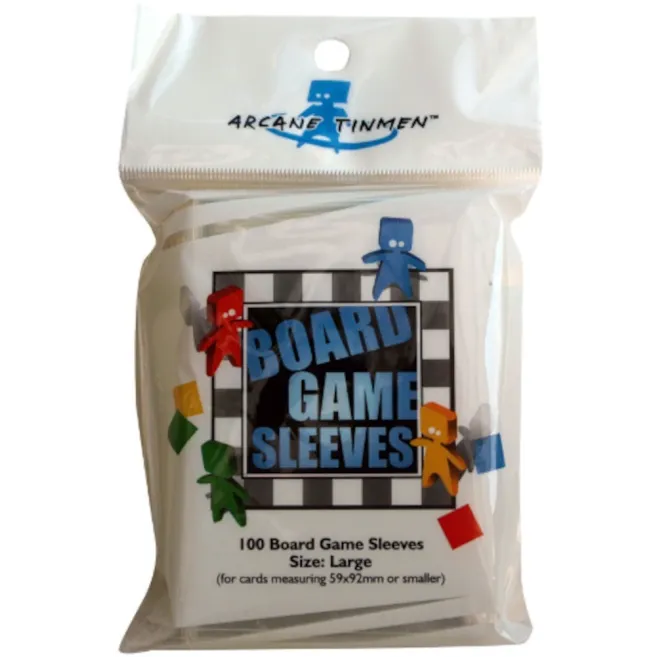 Protetor de Cartas 59mm x 92mm (Padrão Euro) c/ 100 - Arcane Tinmen